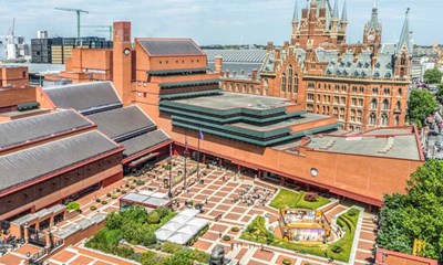 British Library Aerial Shot