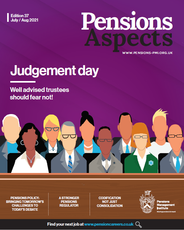 Pensions Aspects July/Aug 2021