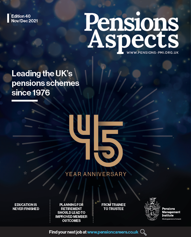 Pensions Aspects November/December 2021