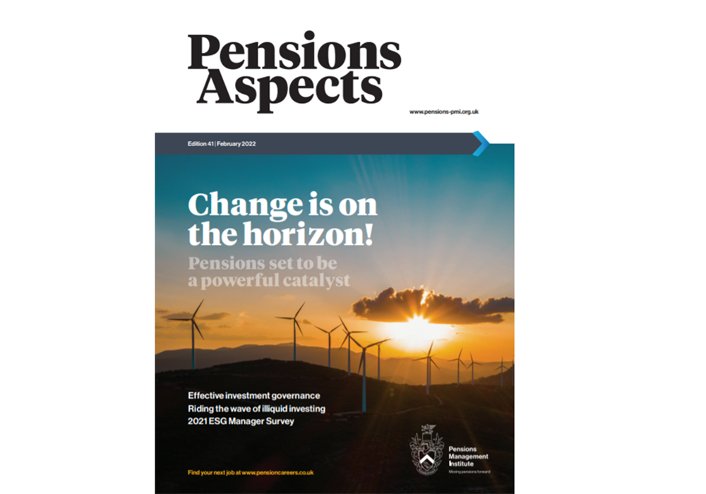 Pensions Aspects magazine